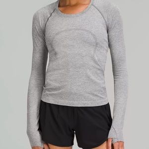 Swifty Tech Long Sleeve } Gray